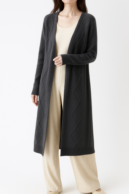 Cardigan, Cable-Knit