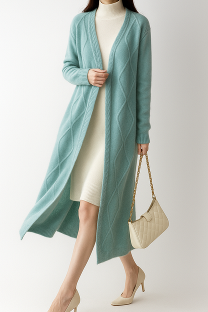 Cardigan, Cable-Knit