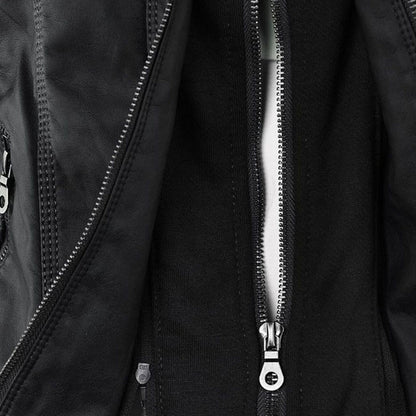 Riyana | Elegant and Street-Ready Leather Jacket