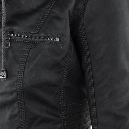 Riyana | Elegant and Street-Ready Leather Jacket