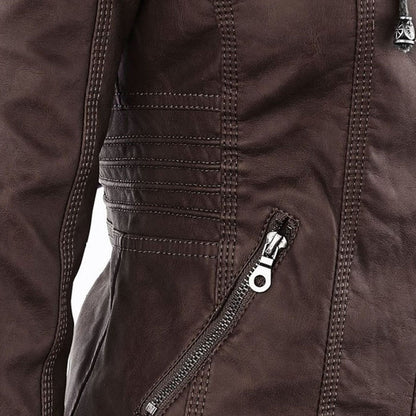 Riyana | Elegant and Street-Ready Leather Jacket