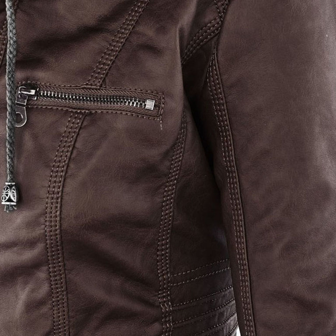 Riyana | Elegant and Street-Ready Leather Jacket