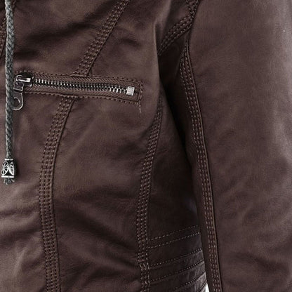 Riyana | Elegant and Street-Ready Leather Jacket