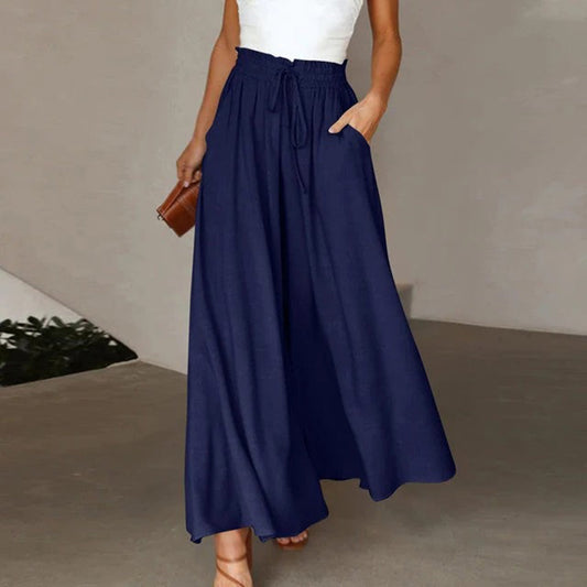 Women's Summer Pants | Wide Leg | Relaxed Fit | Airy Look