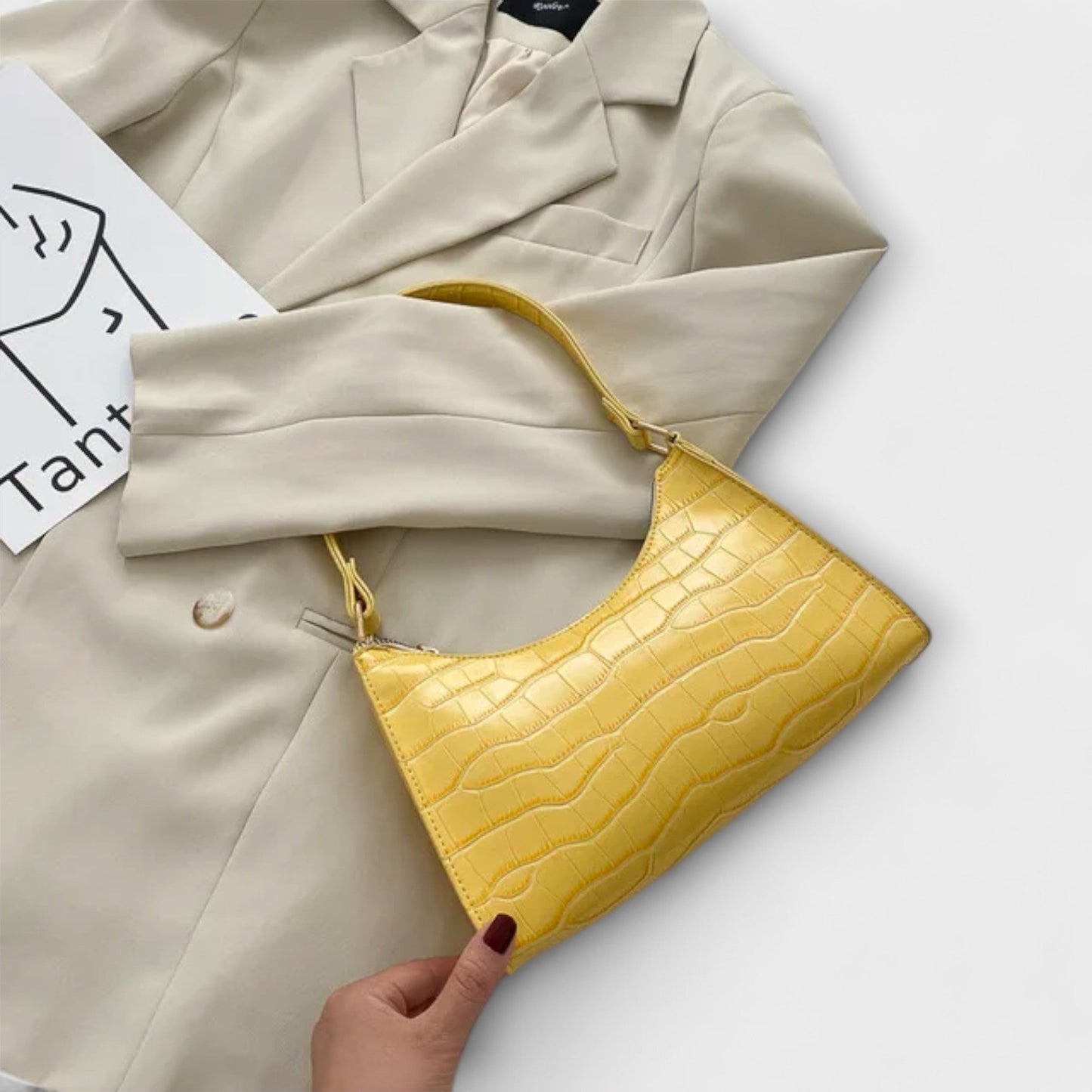 Julia - Shiny Leather Bag