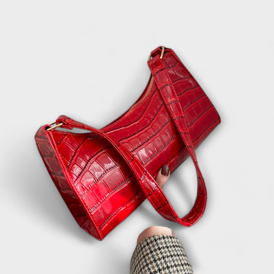 Julia - Shiny Leather Bag