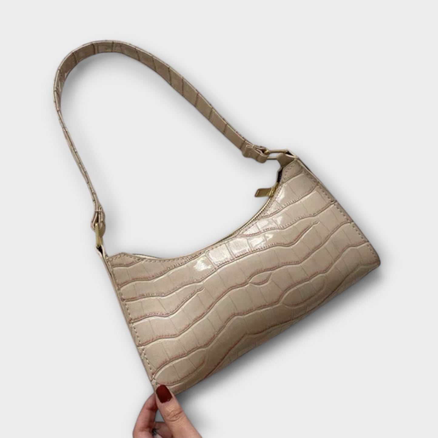 Julia - Shiny Leather Bag