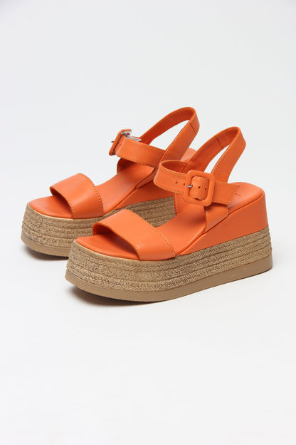 Blair | Orange Sandals