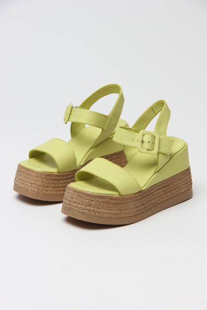 Blair | Lime Sandals