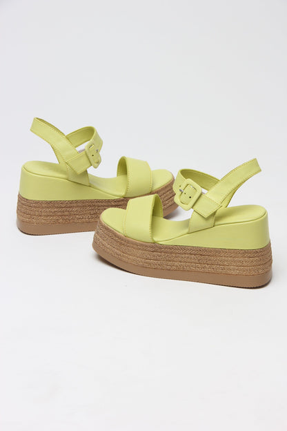 Blair | Lime Sandals