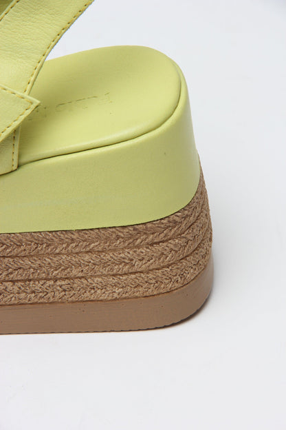 Blair | Lime Sandals
