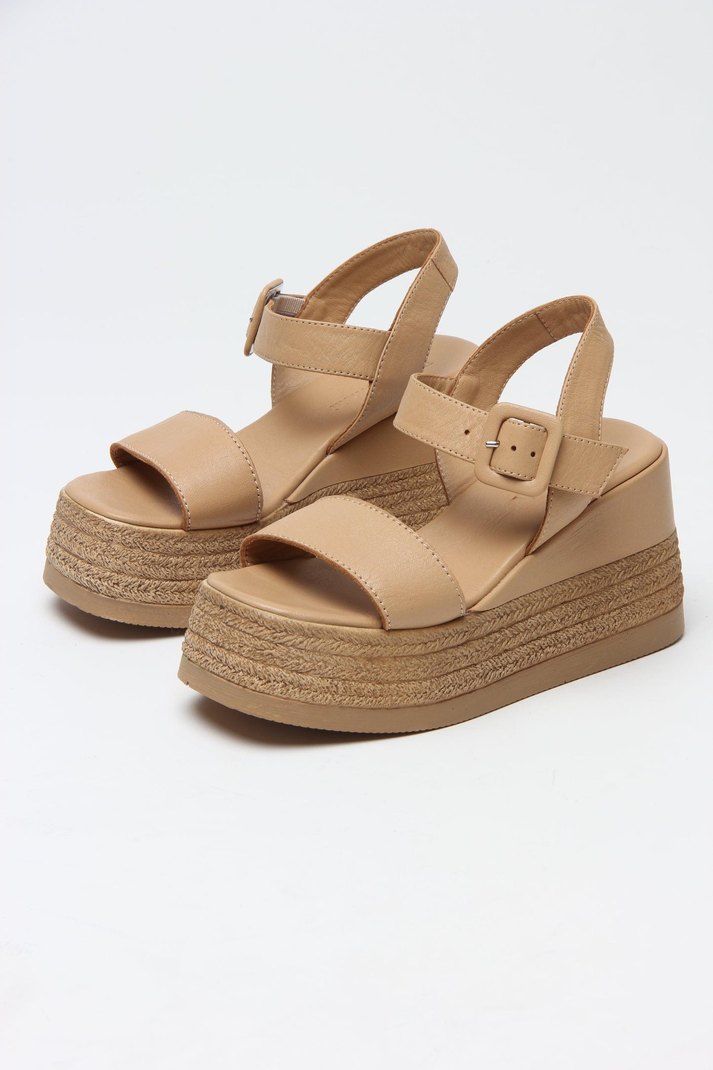 Blair | Beige Heels Sandals