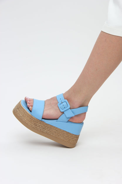 Blair | Blue Sandals