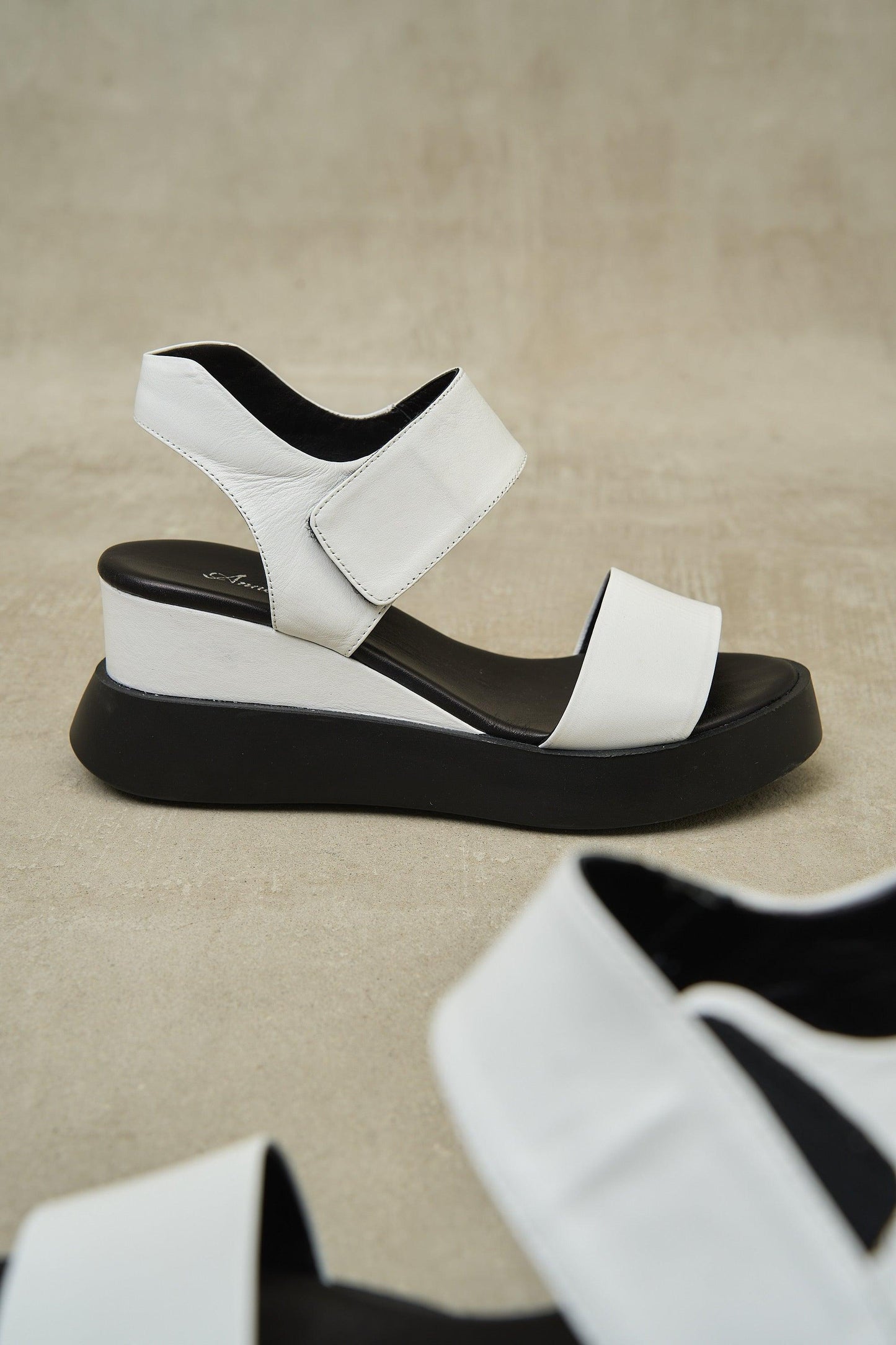 Blair | Platform Shoes - Beige