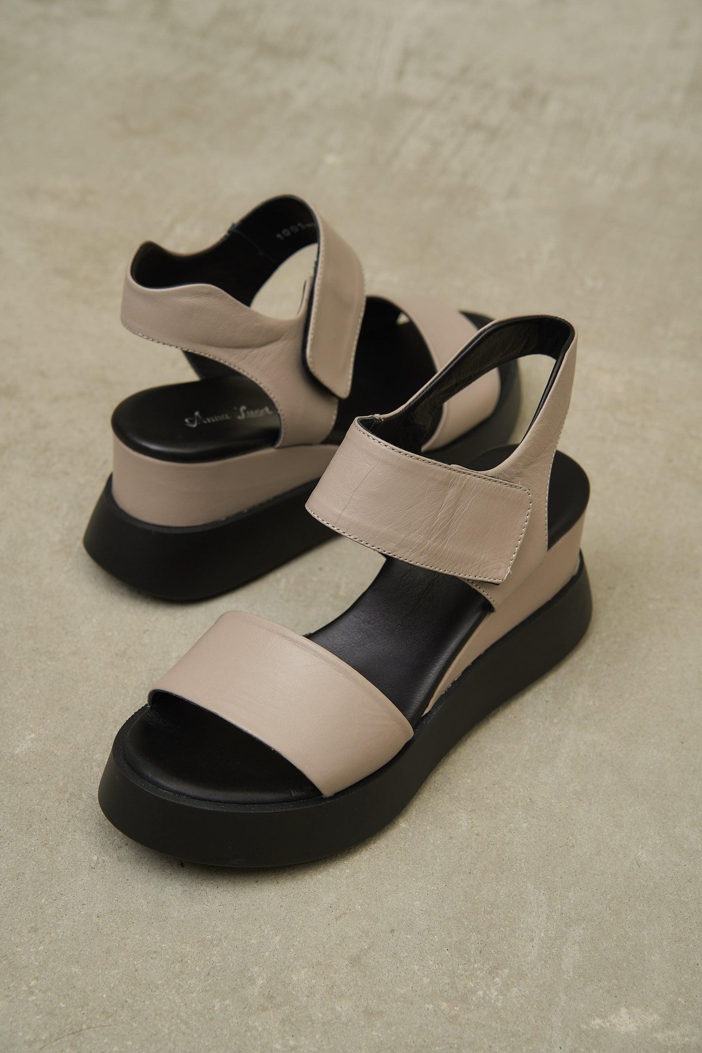 Blair | Platform Shoes - Beige