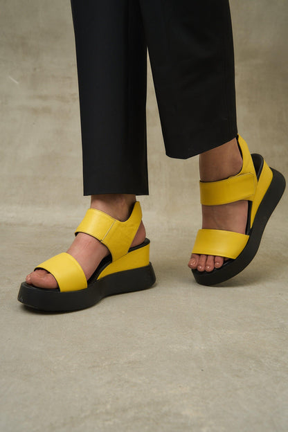 Blair | Platform Shoes - Beige