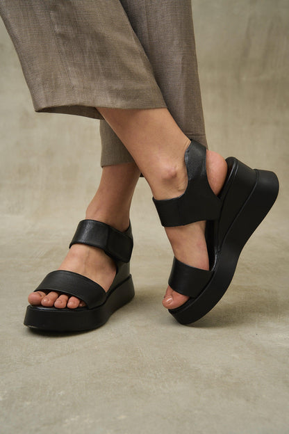 Blair | Platform Shoes - Beige