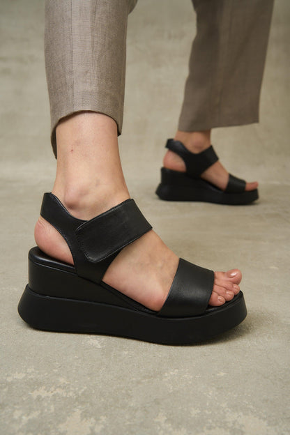 Blair | Platform Shoes - Beige