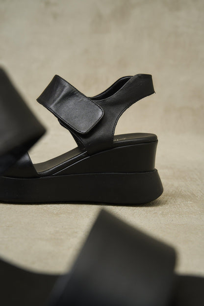 Blair | Platform Shoes - Beige