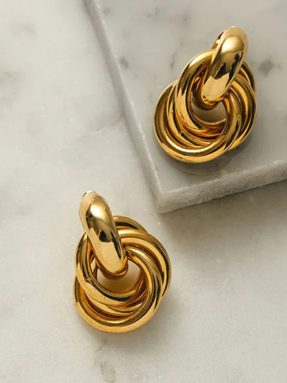 MIRELLE INTERLOCKING EARRINGS
