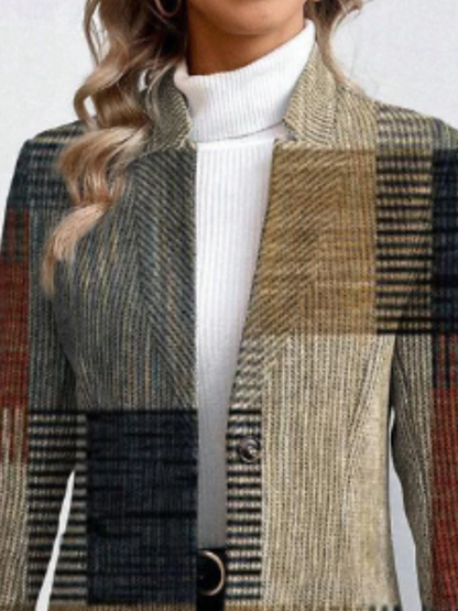 MAPLE PLAID COAT
