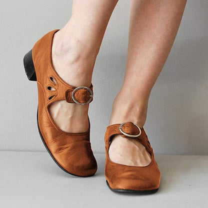Lina - Stylish Orthopedic Leather Sandals