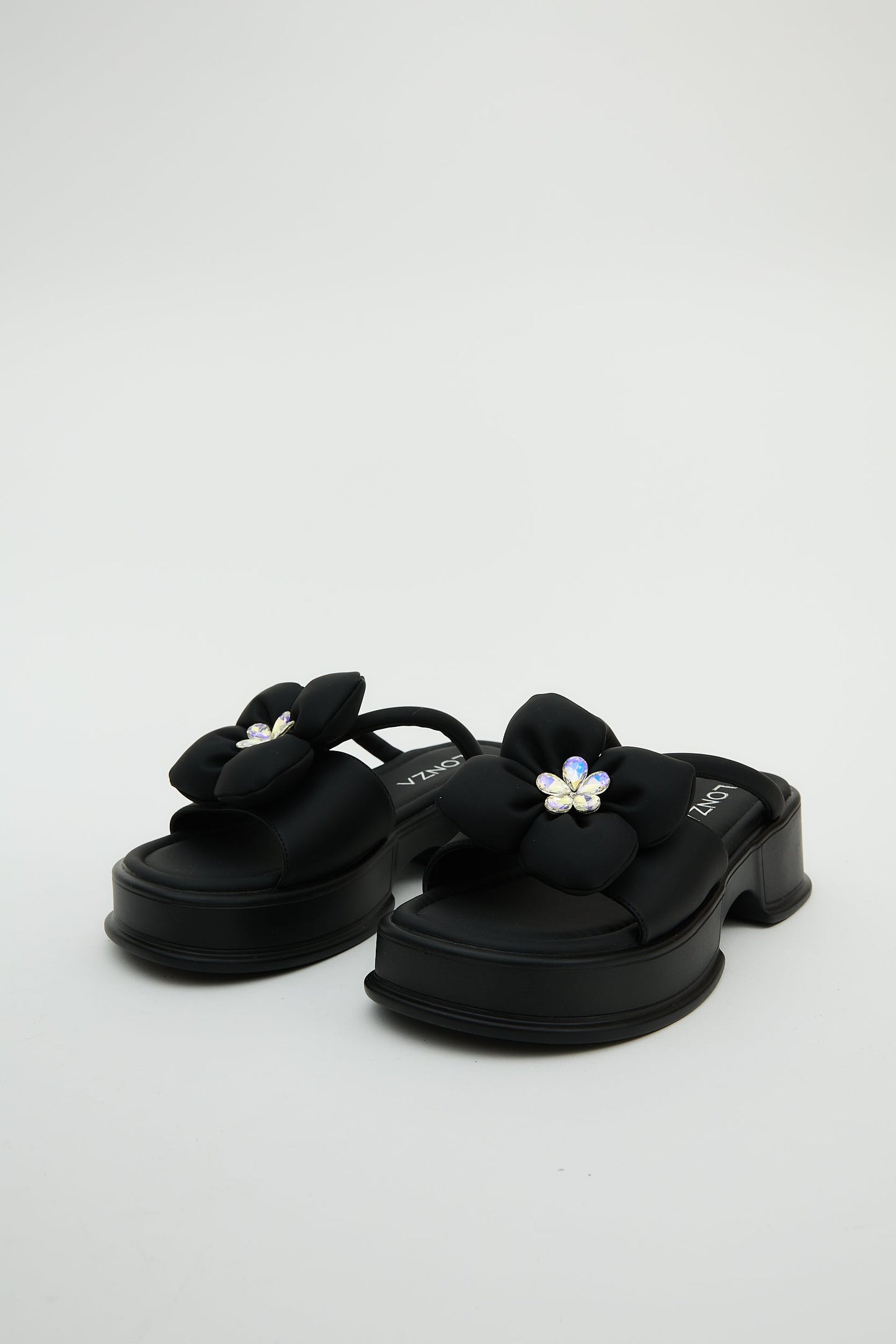 Blair | Black Sandal Heels