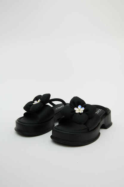 Blair | Black Sandal Heels