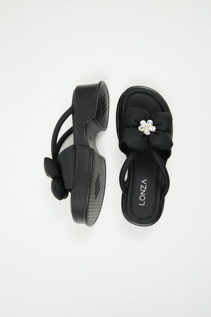 Blair | Black Sandal Heels