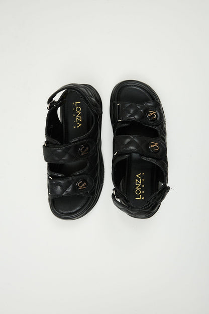 Blair | Black Sandals