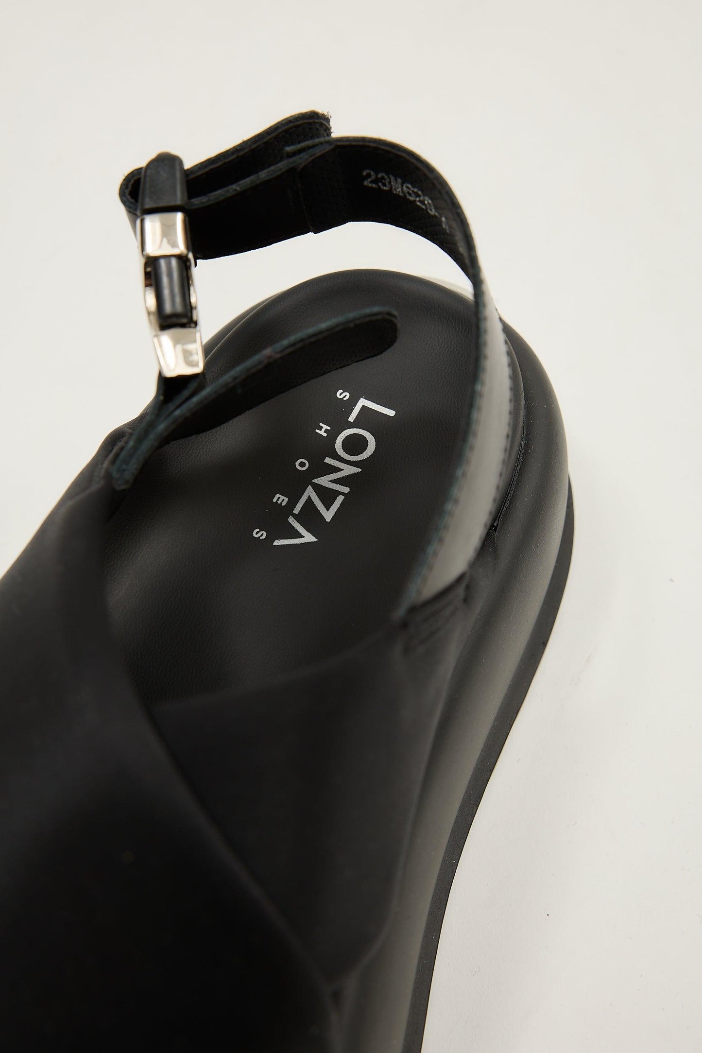 Blair | Black Shirt Sandals