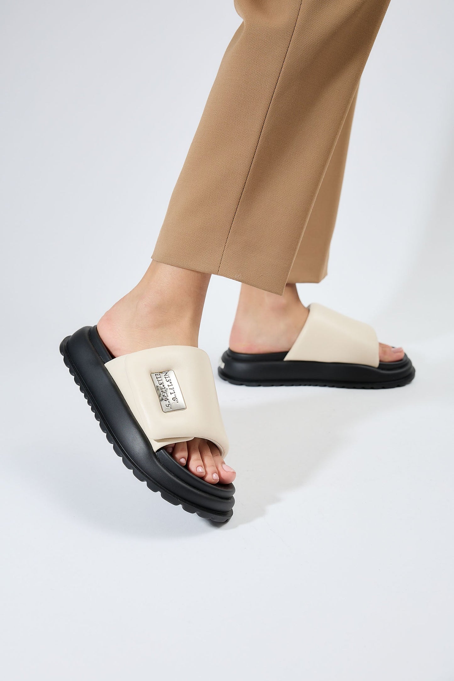 Blair | Milk Sandals