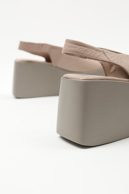 Blair | Beige Heels