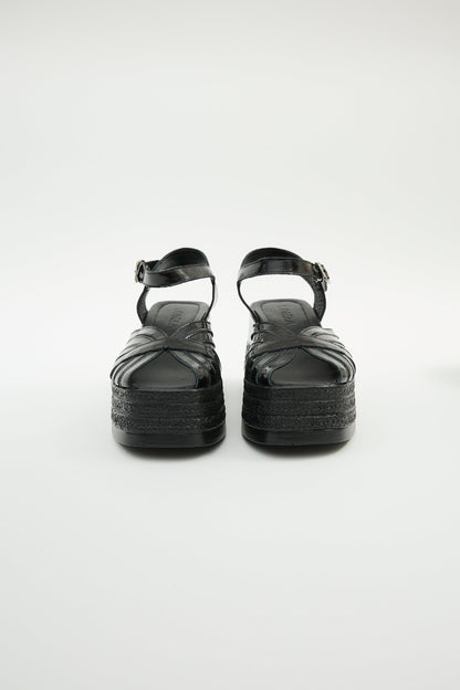 Blair | Black Sandal Heels