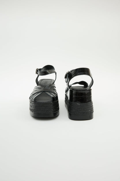 Blair | Black Sandal Heels