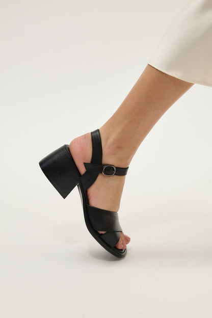 Blair | Black Sandals Heels