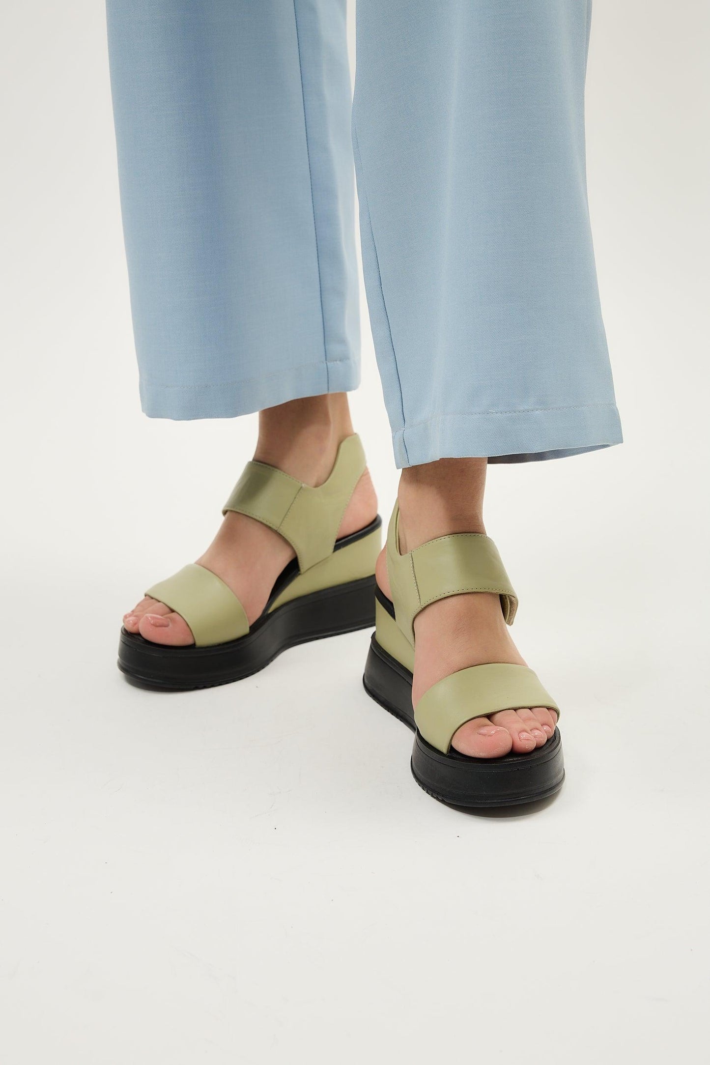 Blair | Platform Shoes Avocado