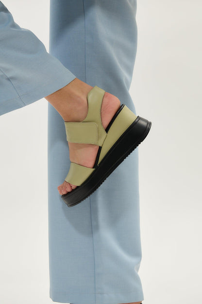 Blair | Platform Shoes Avocado