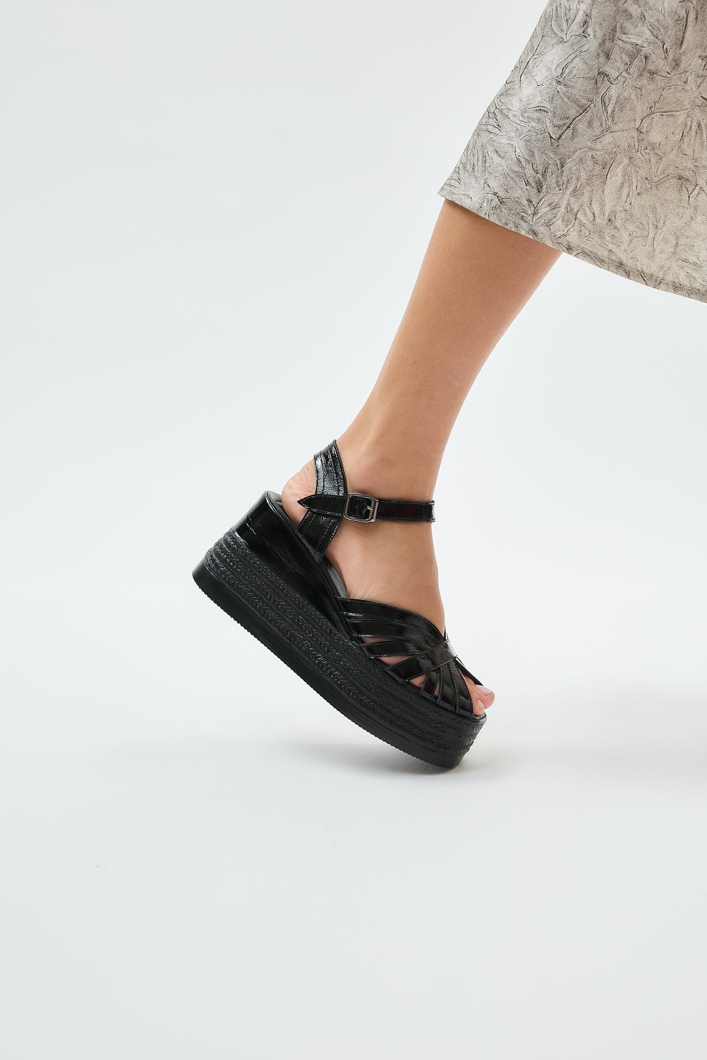 Blair | Black Sandal Heels