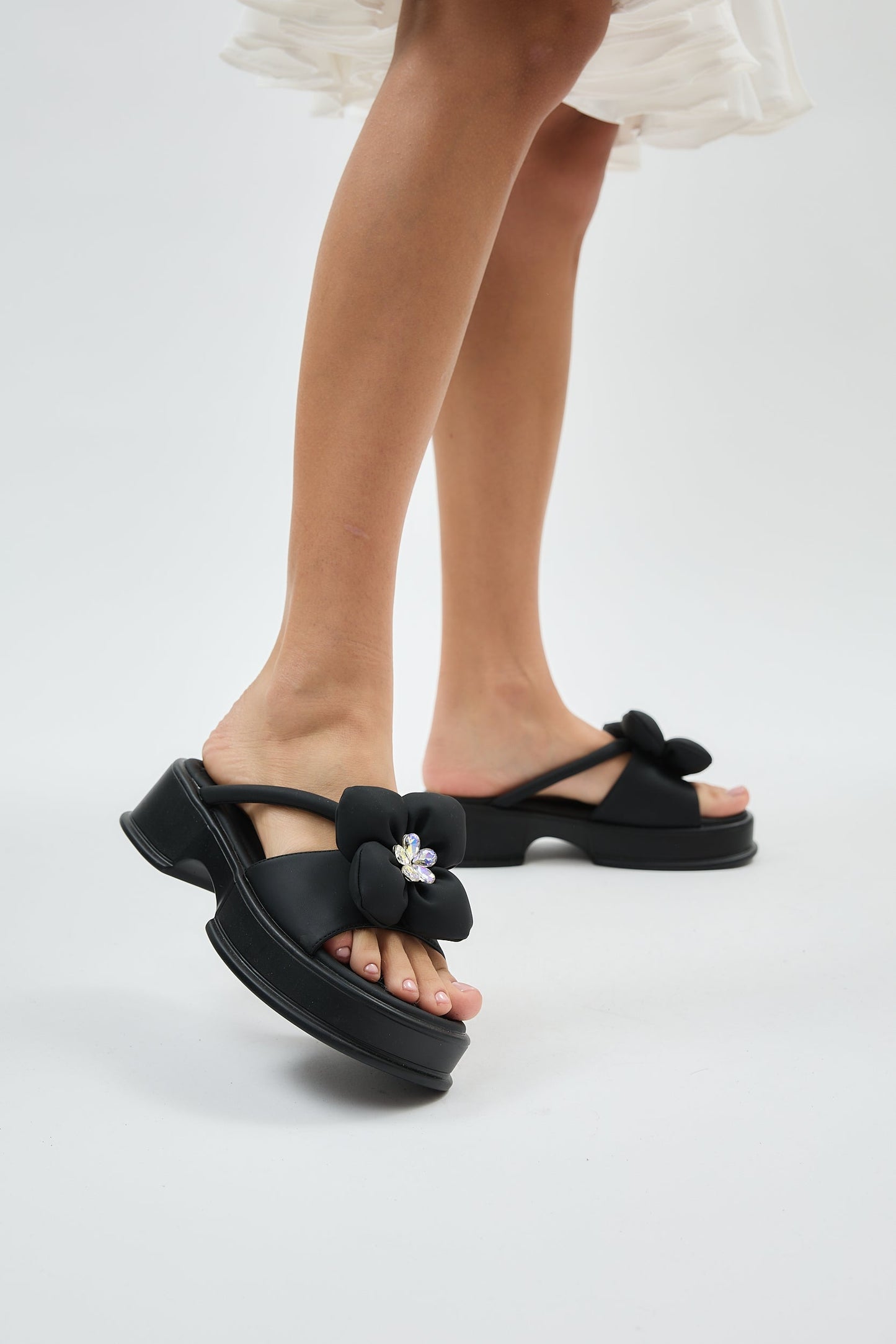 Blair | Black Sandal Heels