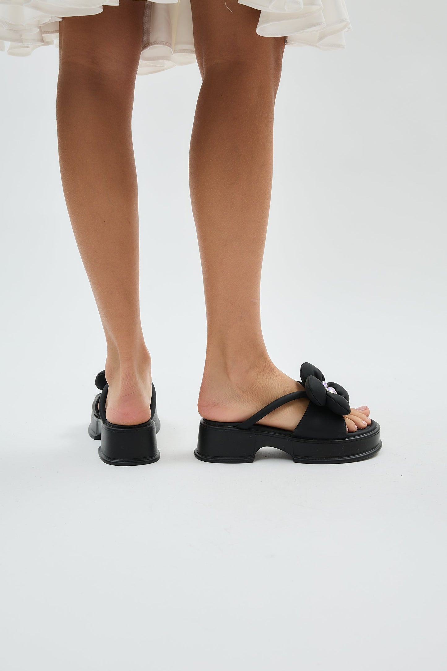 Blair | Black Sandal Heels