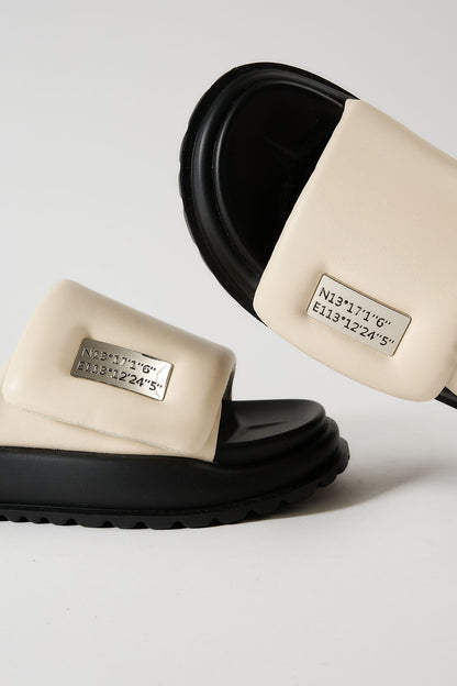 Blair | Milk Sandals