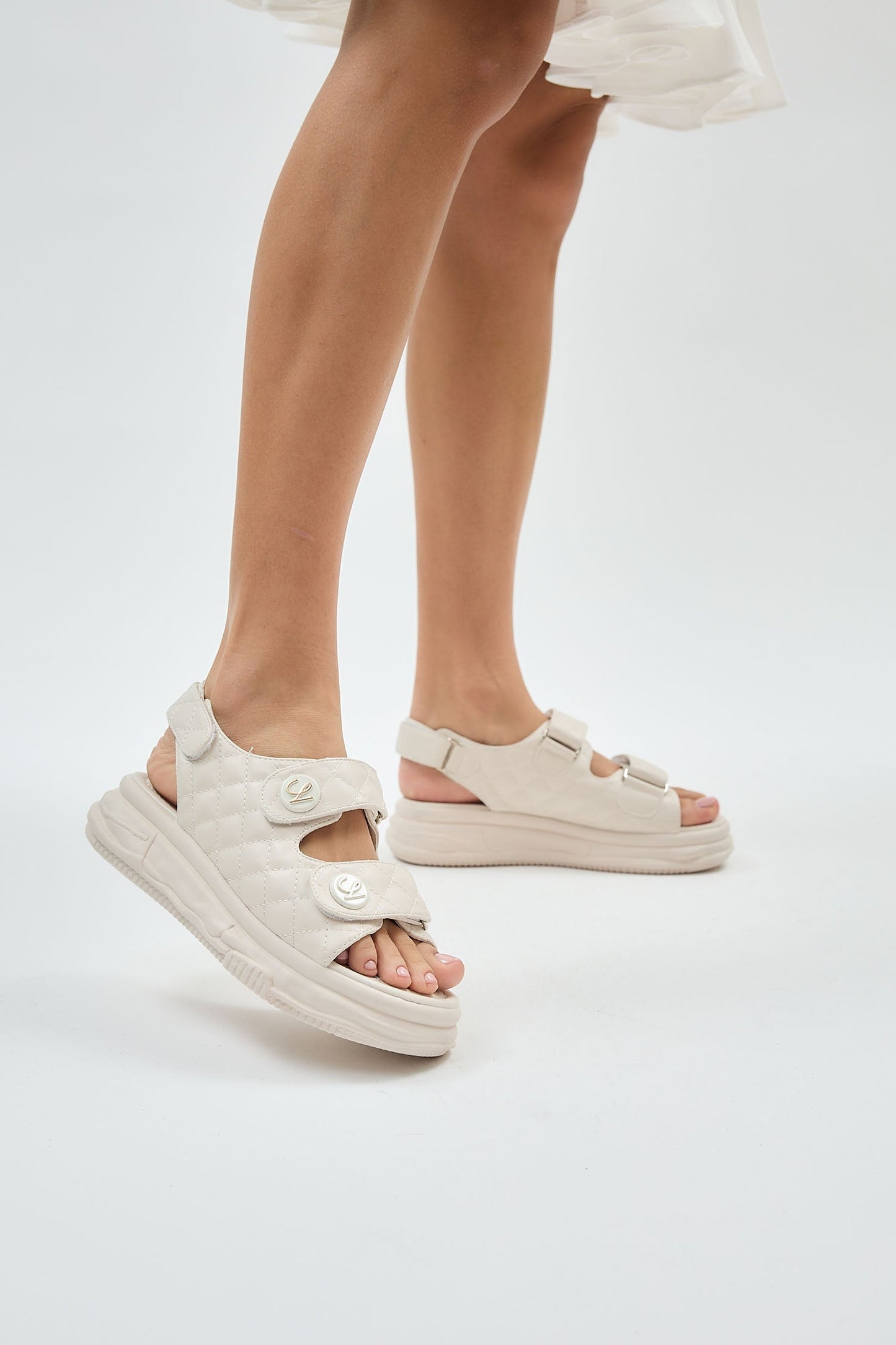 Blair | Shell Sandals