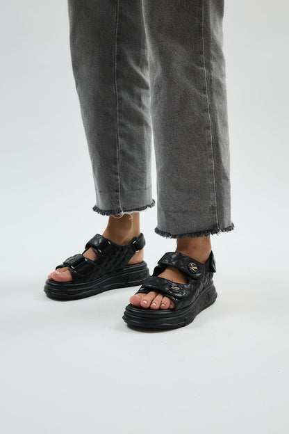 Blair | Black Sandals