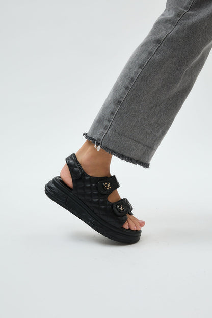 Blair | Black Sandals