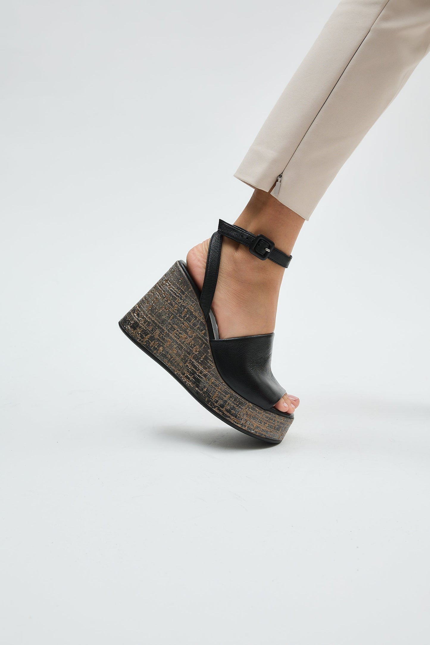 Blair | Black Sandal Heels