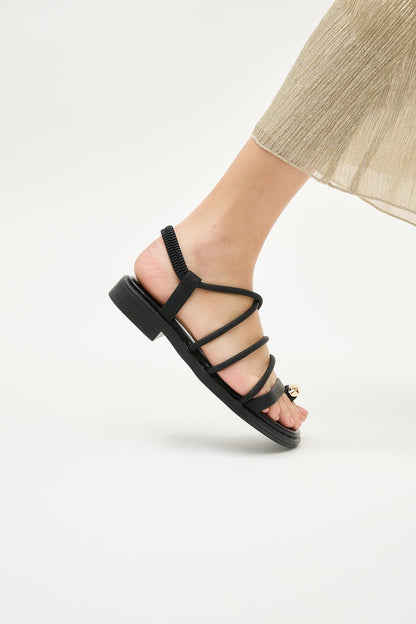 Blair | Black Sandals