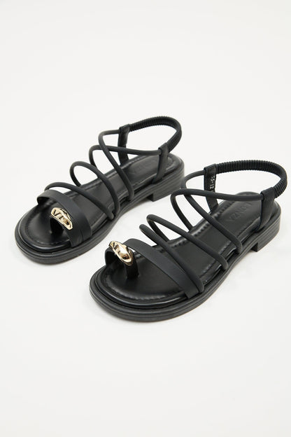Blair | Black Sandals