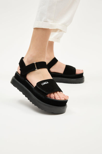 Blair | Black Sandals