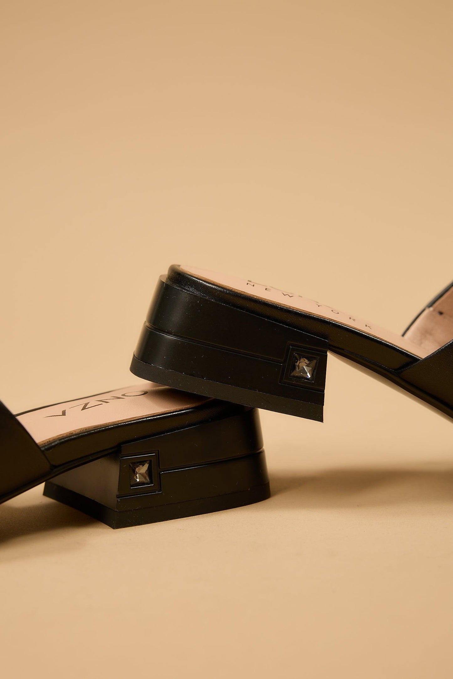 Blair | Black Matte Sandals